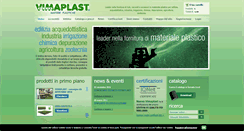 Desktop Screenshot of nuovavimaplast.it